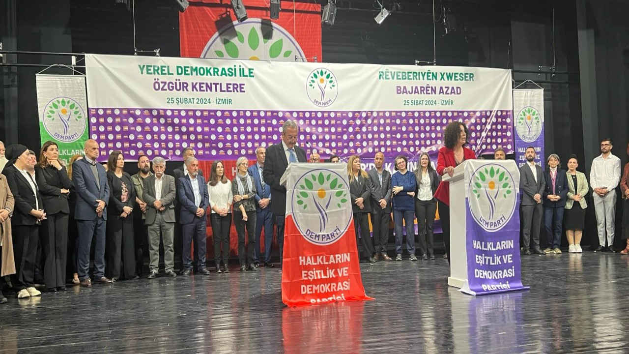 DEM, İzmir adaylarını tanıttı: Barış annelerini buluşturmaya geliyoruz