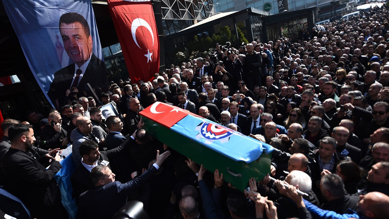 Pevrul Kavlak için Ankara'da cenaze töreni düzenlendi