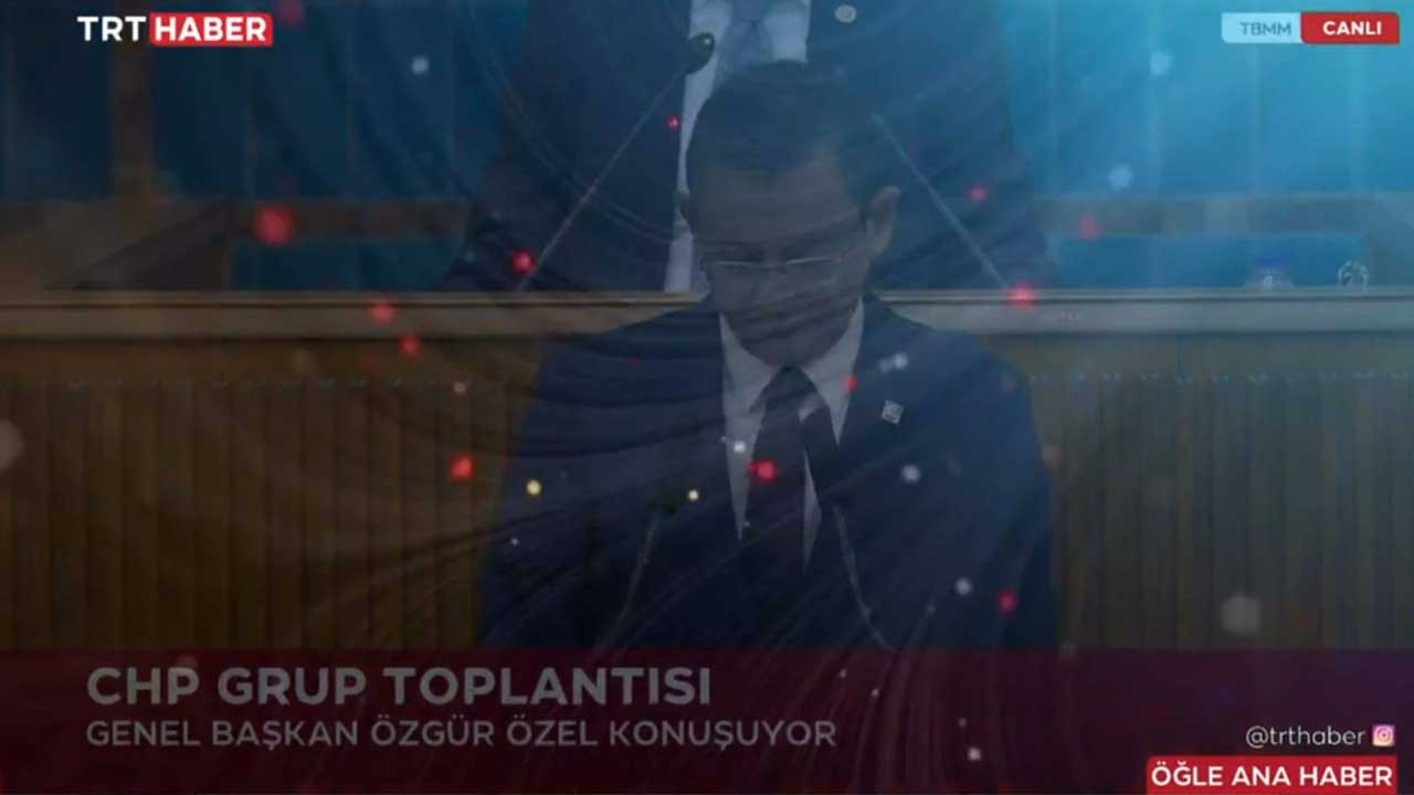 Eleştirileceğini duyan TRT, Özgür Özel’in yayınını kesti, kaydı sildi