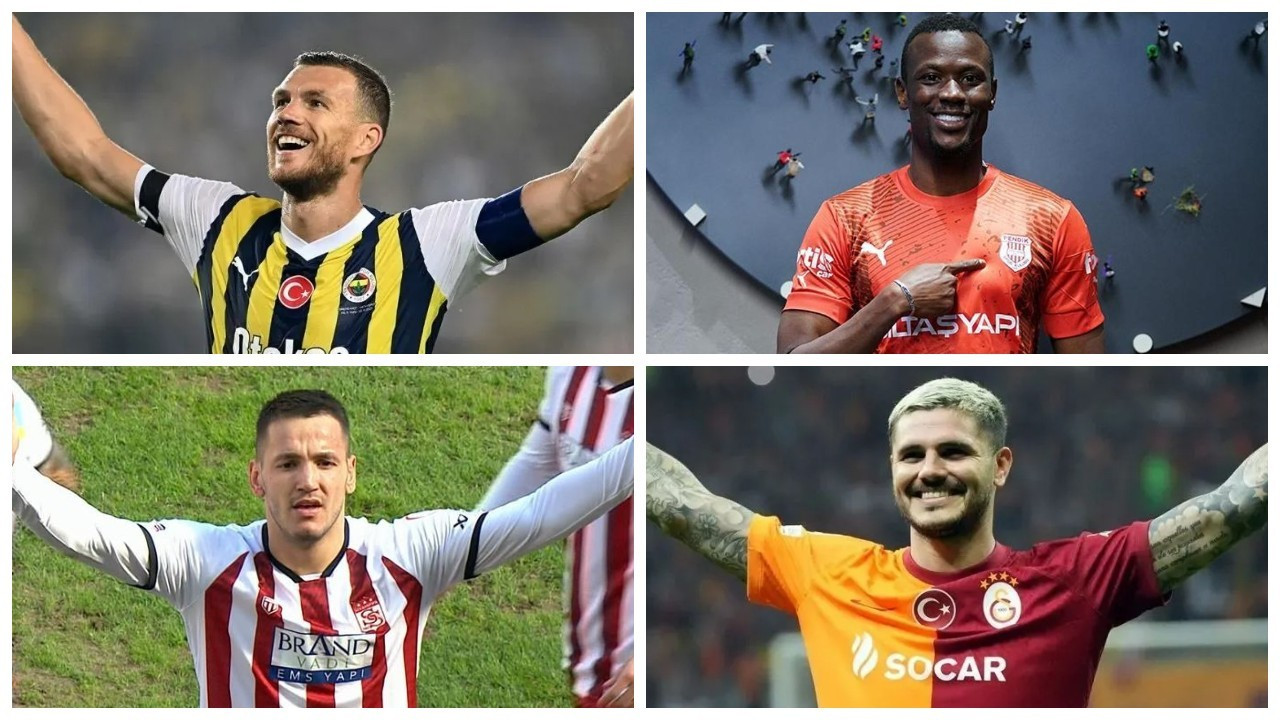 Süper Lig'de gol krallığı yarışında son durum: Fark açılıyor