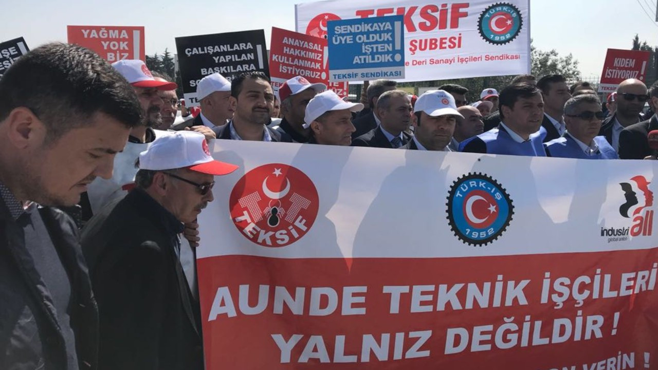 İddia: Sendikalı işçiye tek ayak üzerinde bekleme cezası