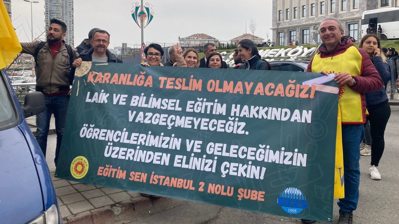 Eğitim Sen'den Çekmeköy'de ÇEDES protestosu: Proje yasa dışı