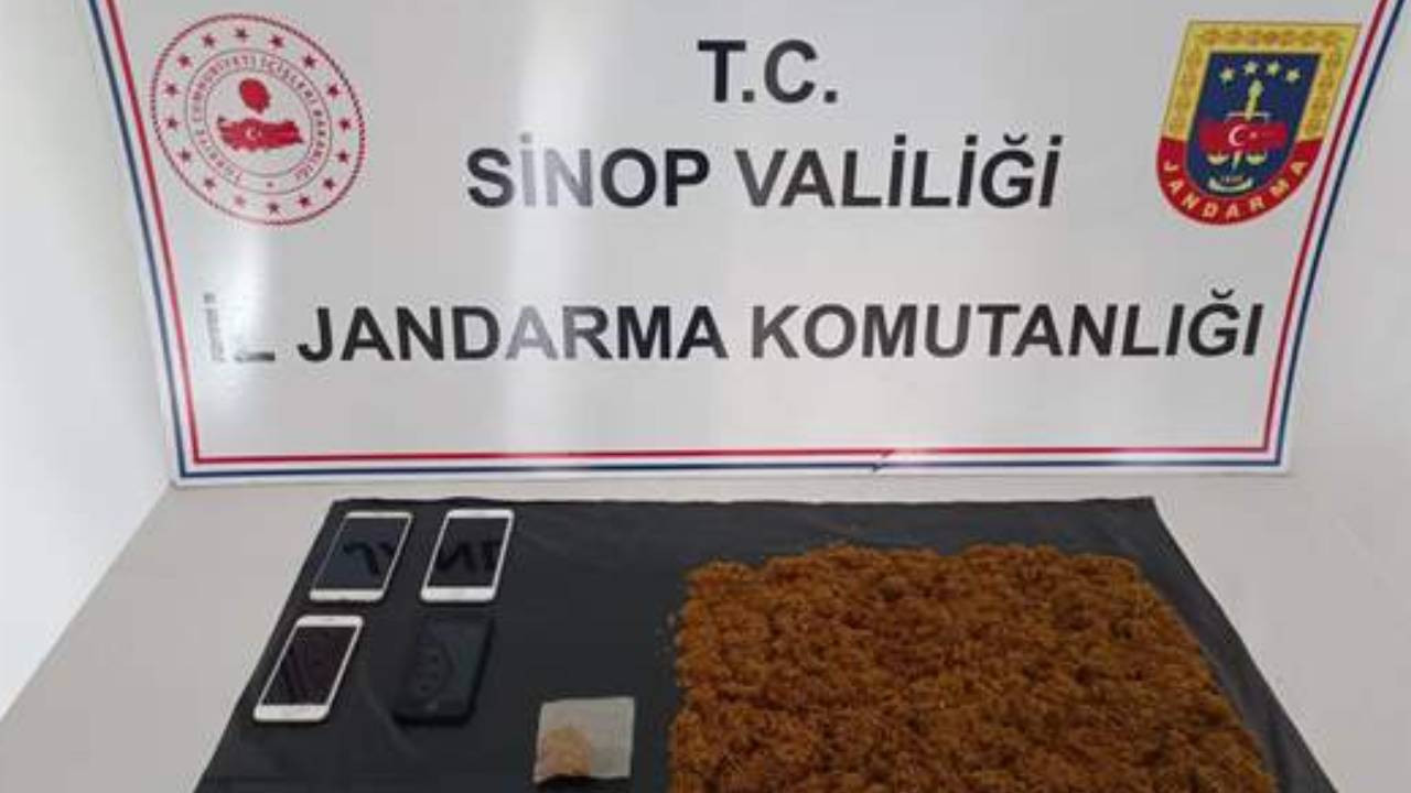 Sinop'ta uyuşturucu operasyonu: 2 kişi yakalandı
