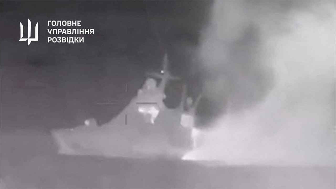 Ukrayna: Rus devriye gemisi Kırım yakınlarında batırıldı