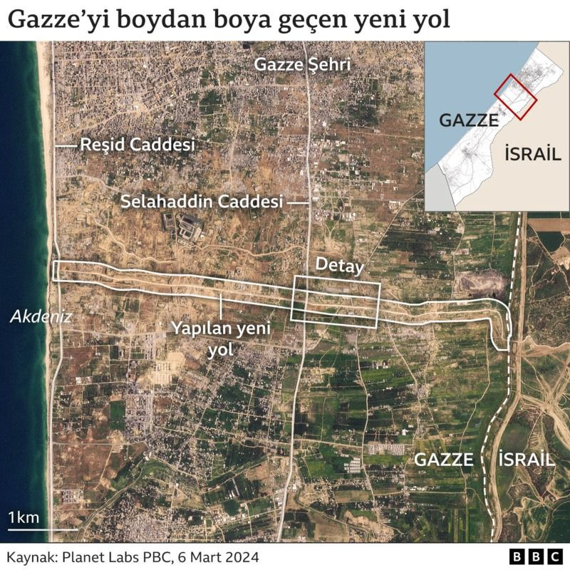 BBC: İsrail, Gazze'yi ikiye bölen yolun inşasını tamamladı - Sayfa 3