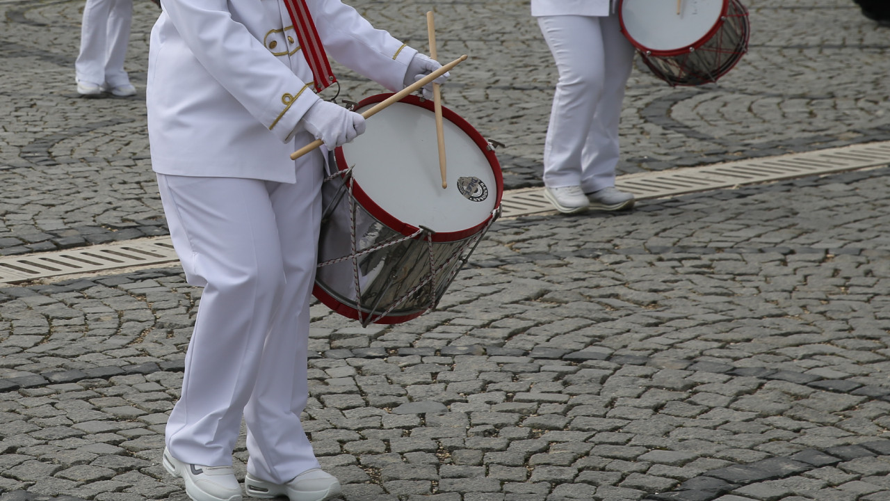 Samsun'da kadın bando takımı Onur Anıtı'na yürüdü