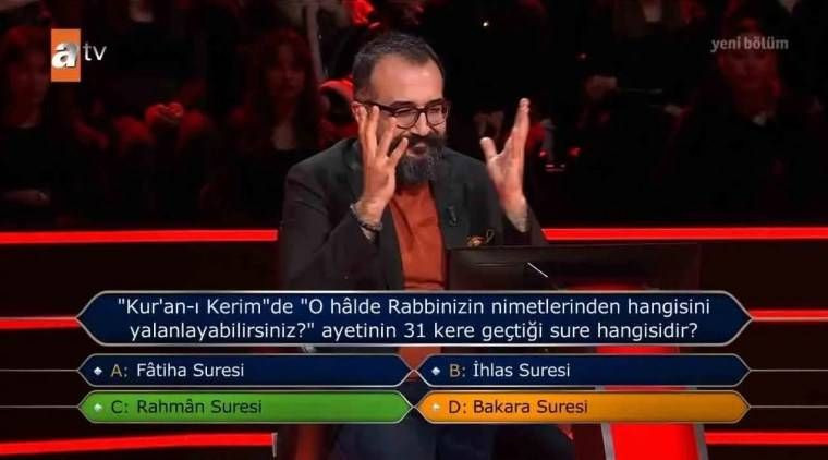 Milyoner'de İmirzalıoğlu yarışmacının yerine cevap verdi: 'Bravo Kenan Bey...' - Sayfa 4