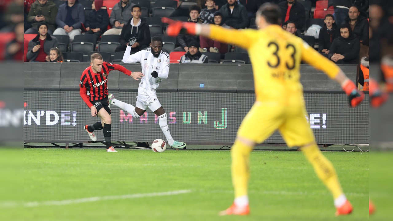 Gaziantep FK, Beşiktaş'ı 2-0 mağlup etti