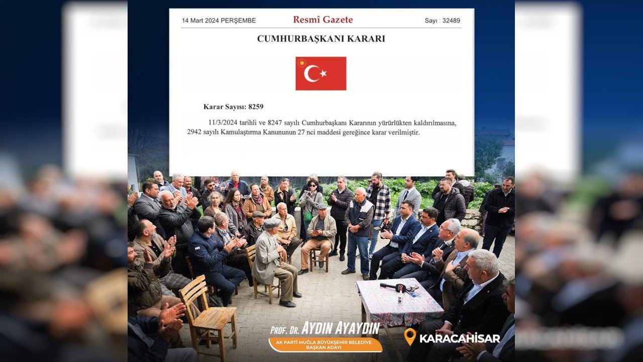 Erdoğan Akbelen kararını iptal etti, AK Parti adayı Ayaydın 'ben talep ettim' dedi