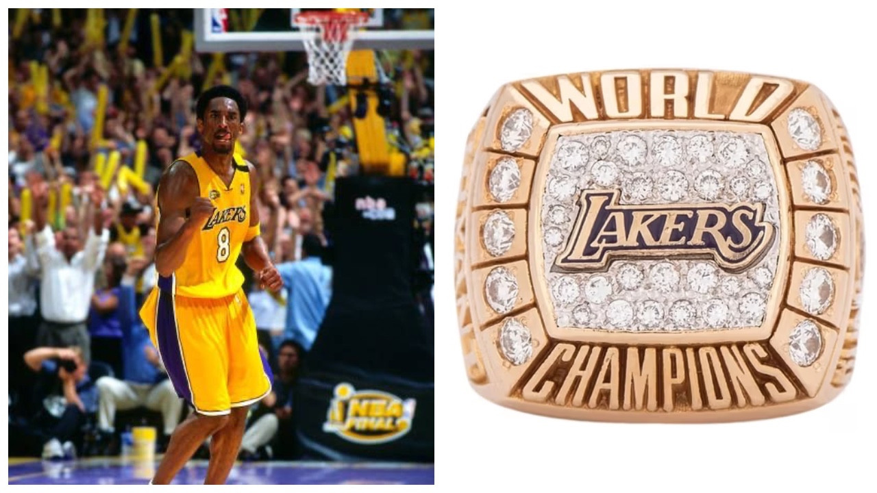 Kobe Bryant'ın şampiyonluk yüzüğü açık artırmada satılacak