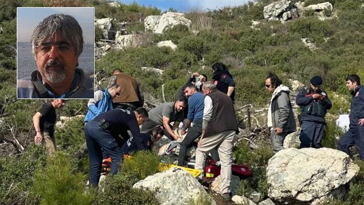 Yamaç paraşütüyle kayalıklara düşen akademisyen öldü