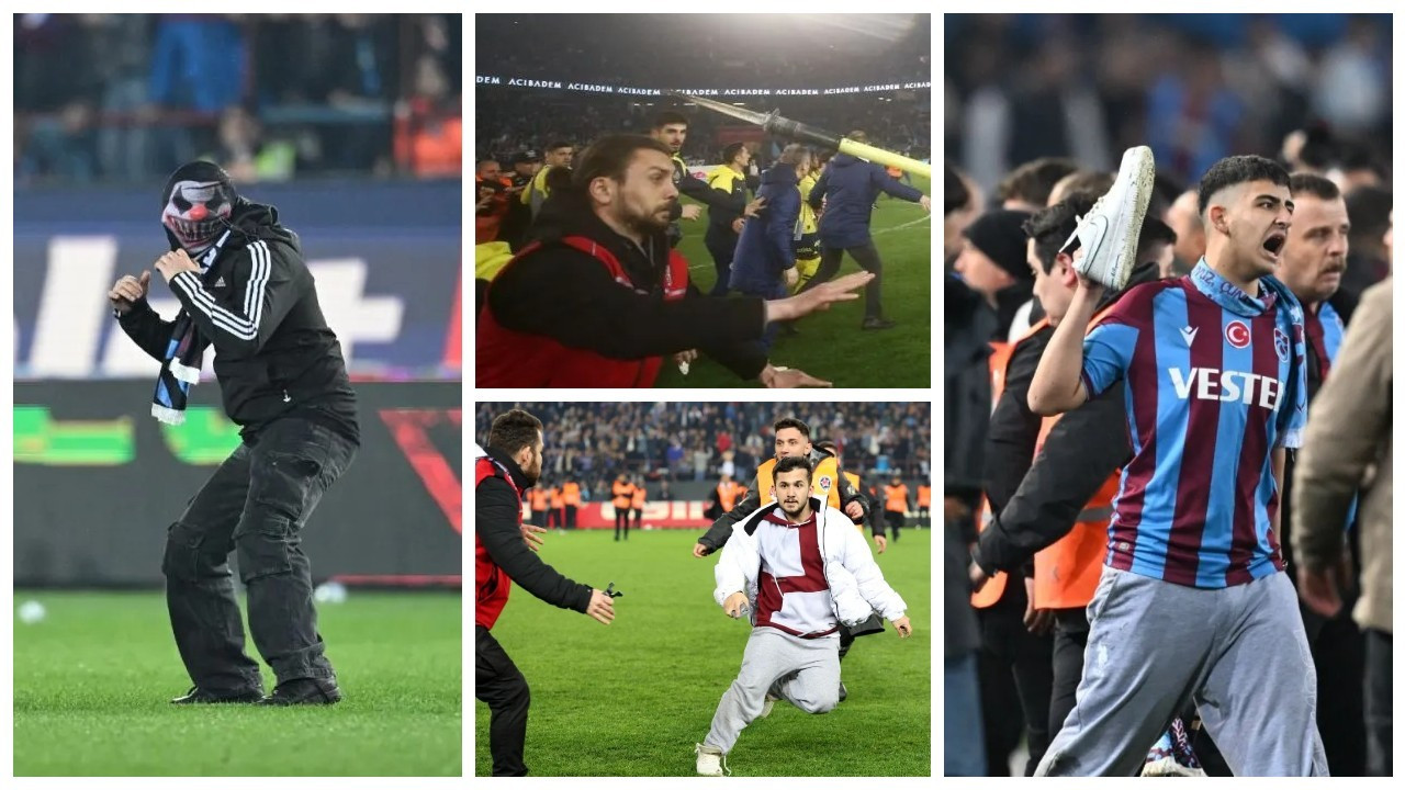 Trabzonspor-Fenerbahçe maçı dış basında: 'Kung-fu, tekme, yumruk, skandal...'