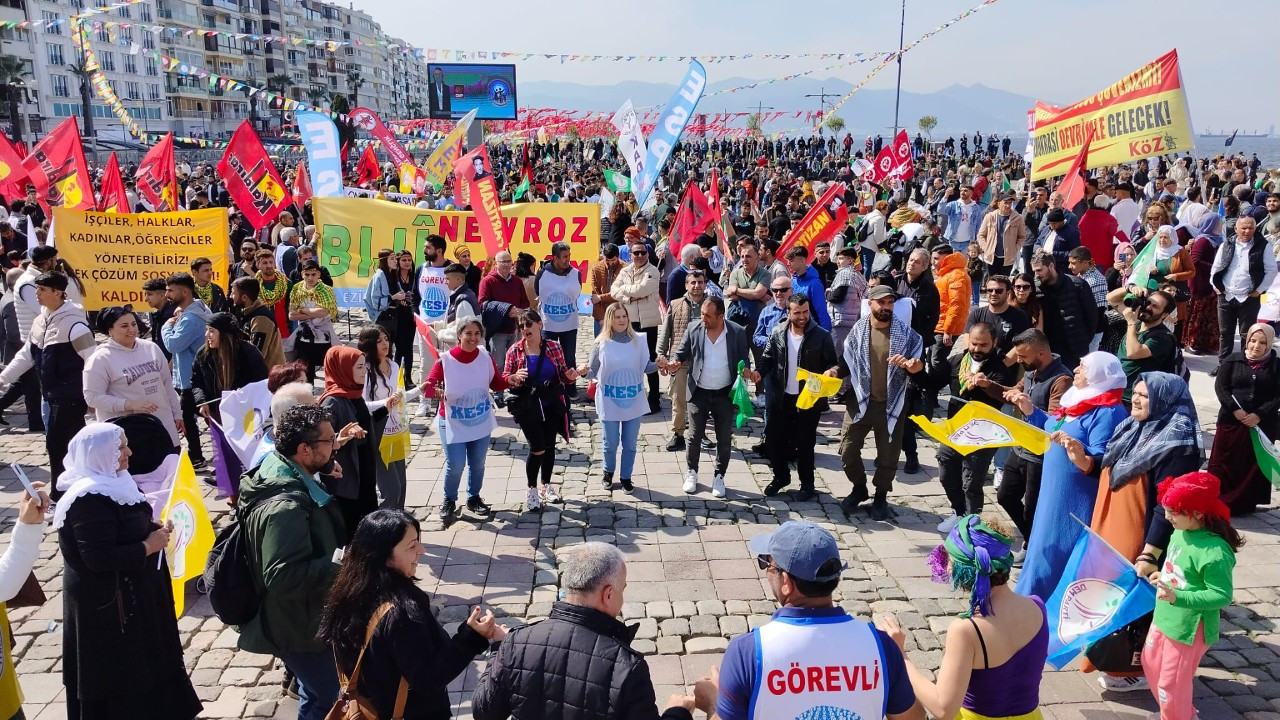 İzmir'de Newroz operasyonu: 35 gözaltı