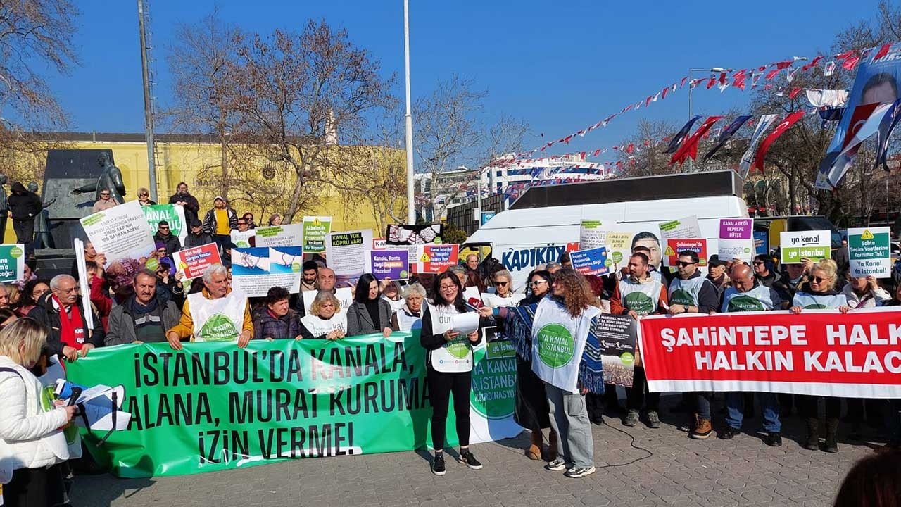 Ya Kanal Ya İstanbul Koordinasyonu'ndan çağrı: Murat Kurum'a oy verme
