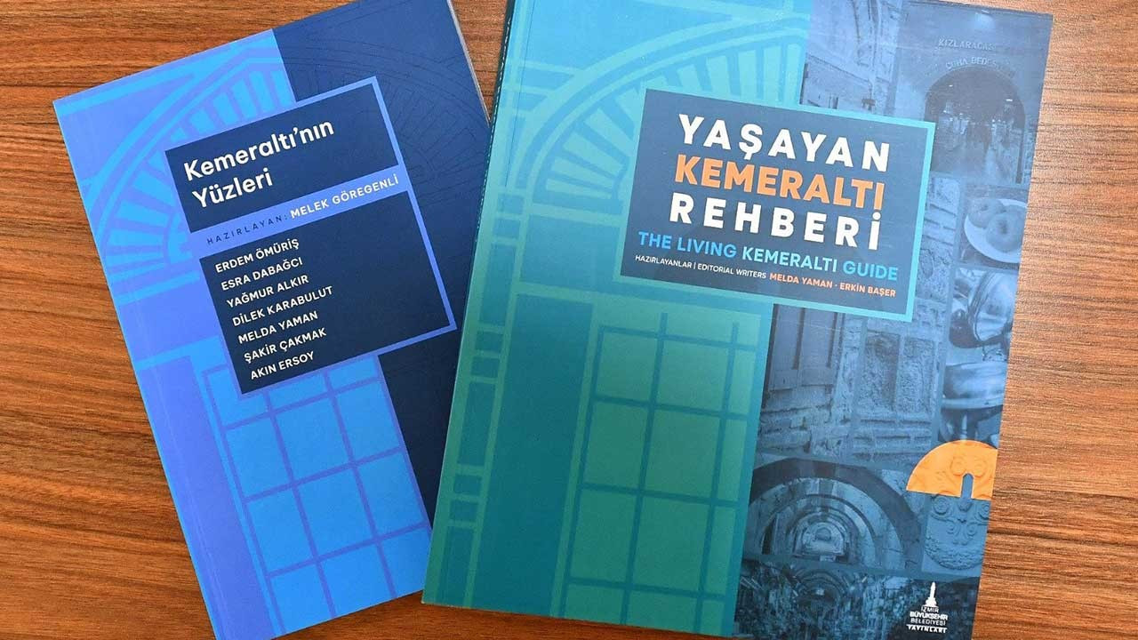 İzmir Büyükşehir Belediyesi'nden iki yeni kitap: Kemeraltı'nın bugünkü fotoğrafını çektik