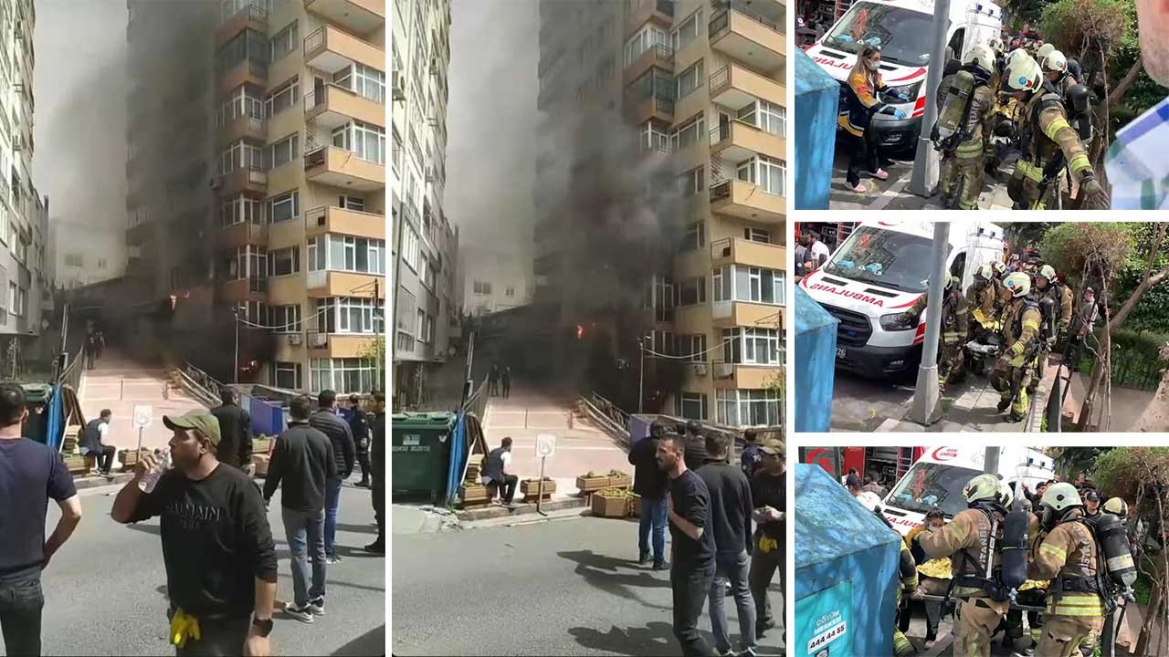 Beşiktaş'taki yangından kurtulan işçi konuştu: Kaçmayı bıraktılar