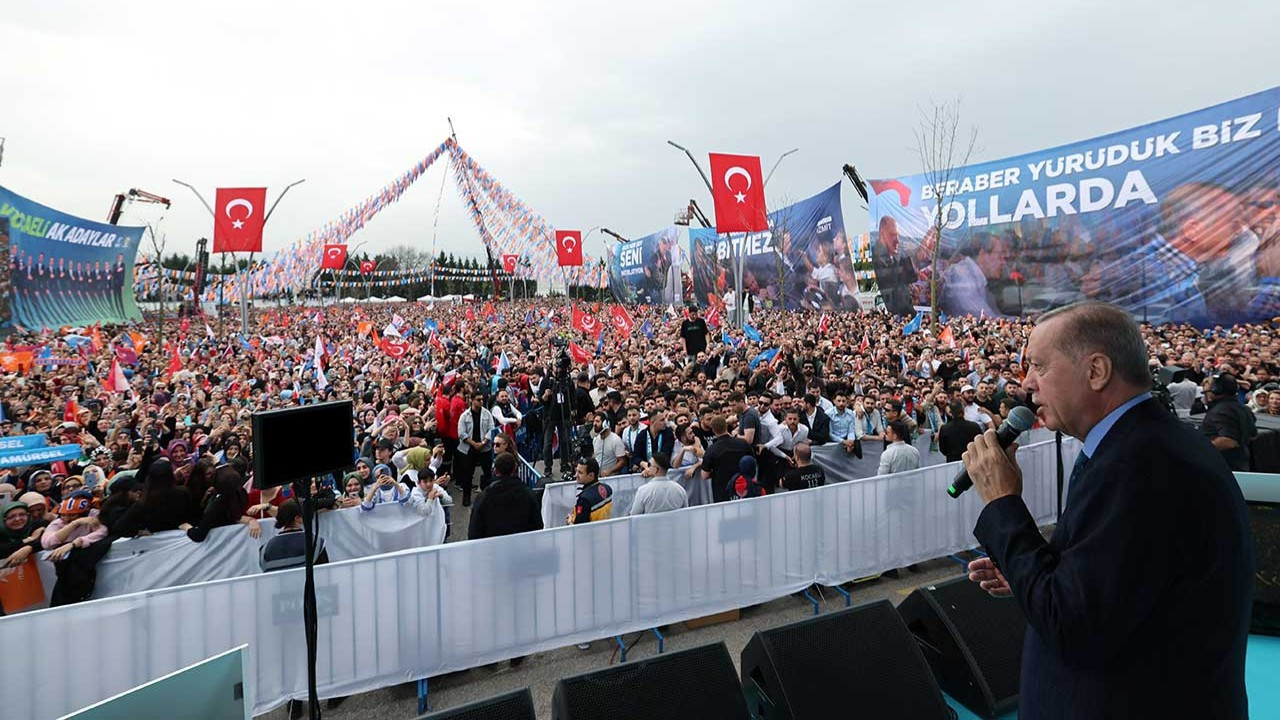 Erdoğan'ın mitingine katılanlar bile AK Parti'ye oy vermedi
