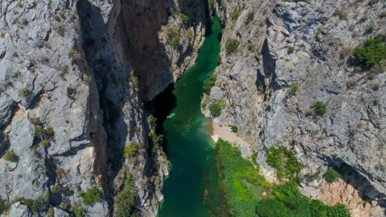 Türkiye'de bir ilk: Uluslararası kanyon festivali başladı