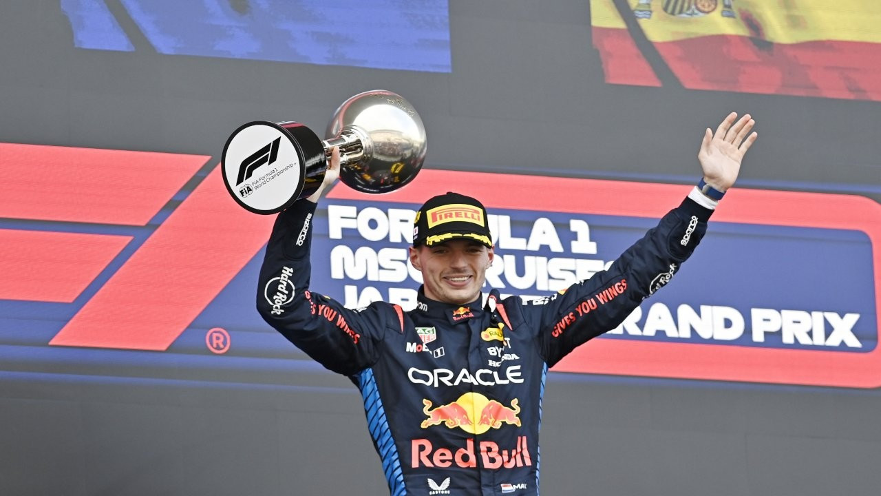 F1 Japonya Grand Prix'sinin galibi Verstappen