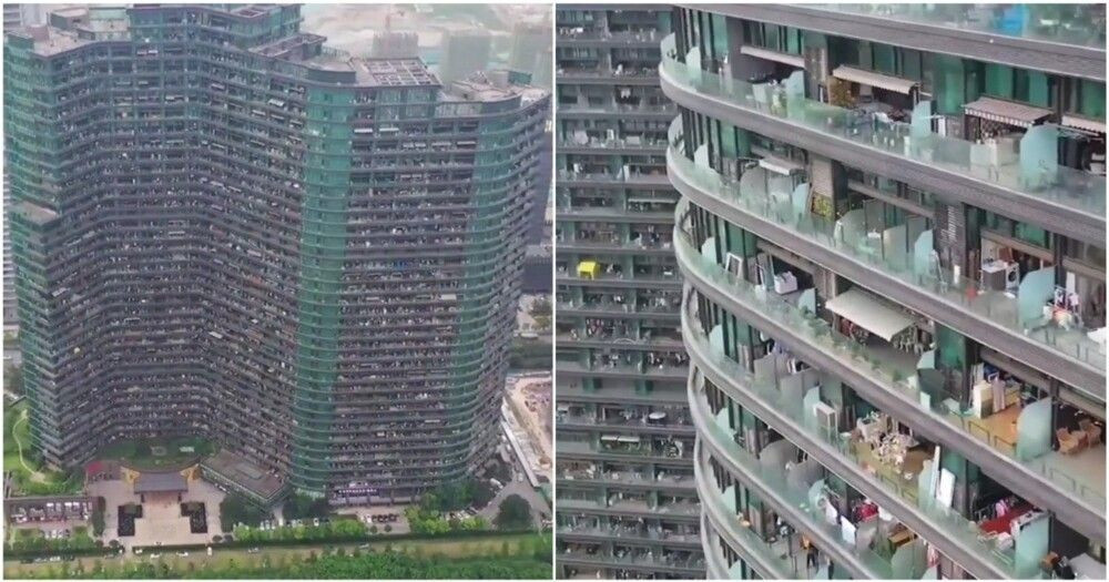 Çin'de 20 bin nüfuslu mahalle gibi apartman: Kiralar ne kadar? - Sayfa 1