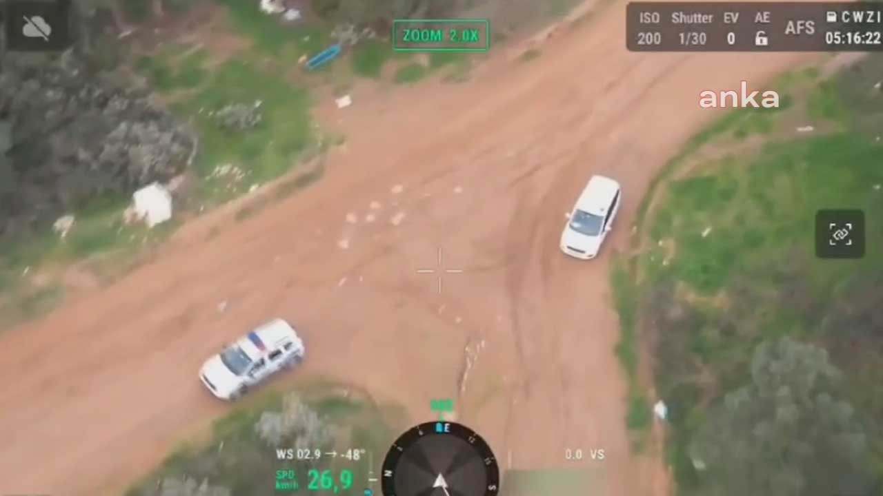 Dronla uyuşturucu operasyonu: Ormana gizlemişler