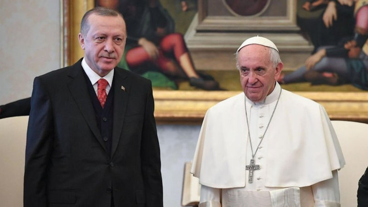 Erdoğan, Papa Fransuva'ya Filistin mektubu gönderdi
