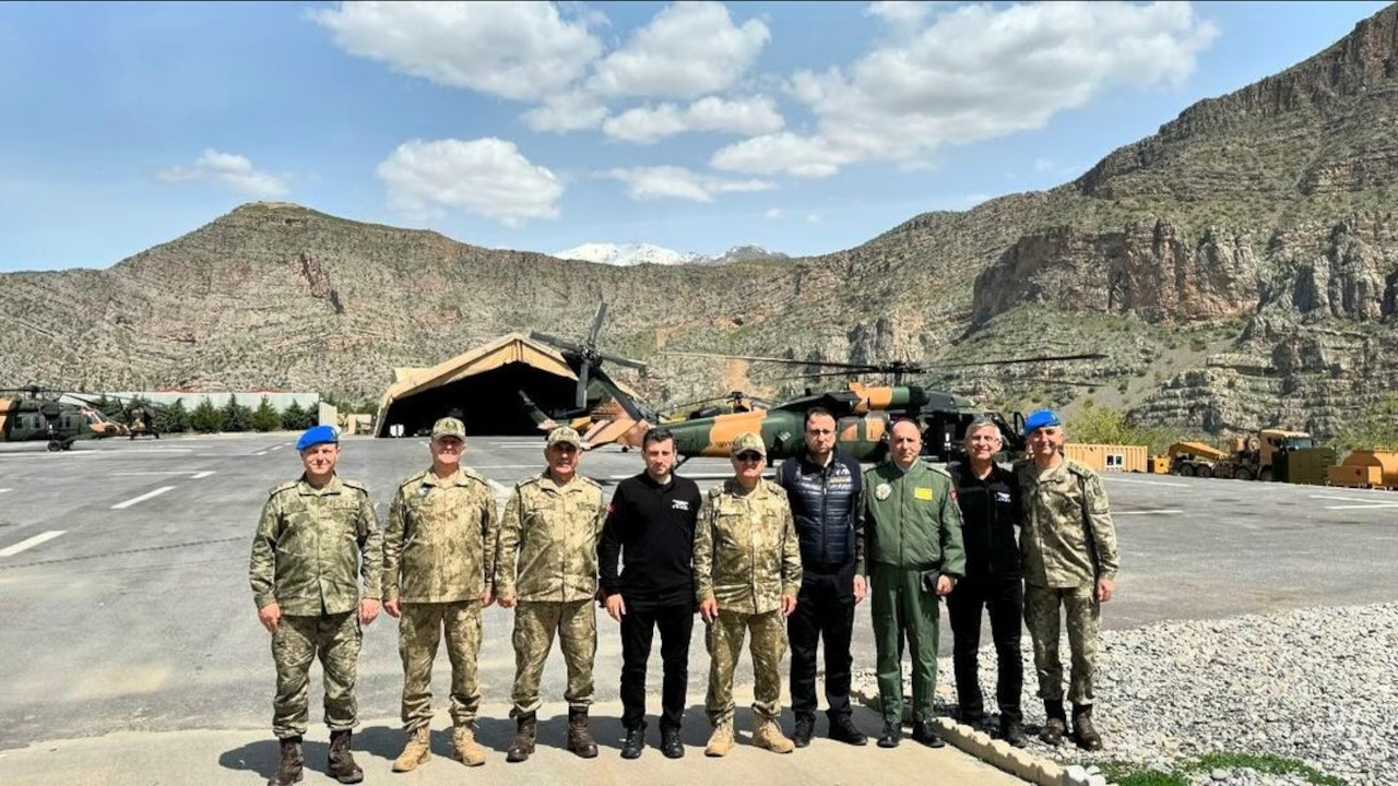 Selçuk Bayraktar Cudi ve Metina’ya gitti