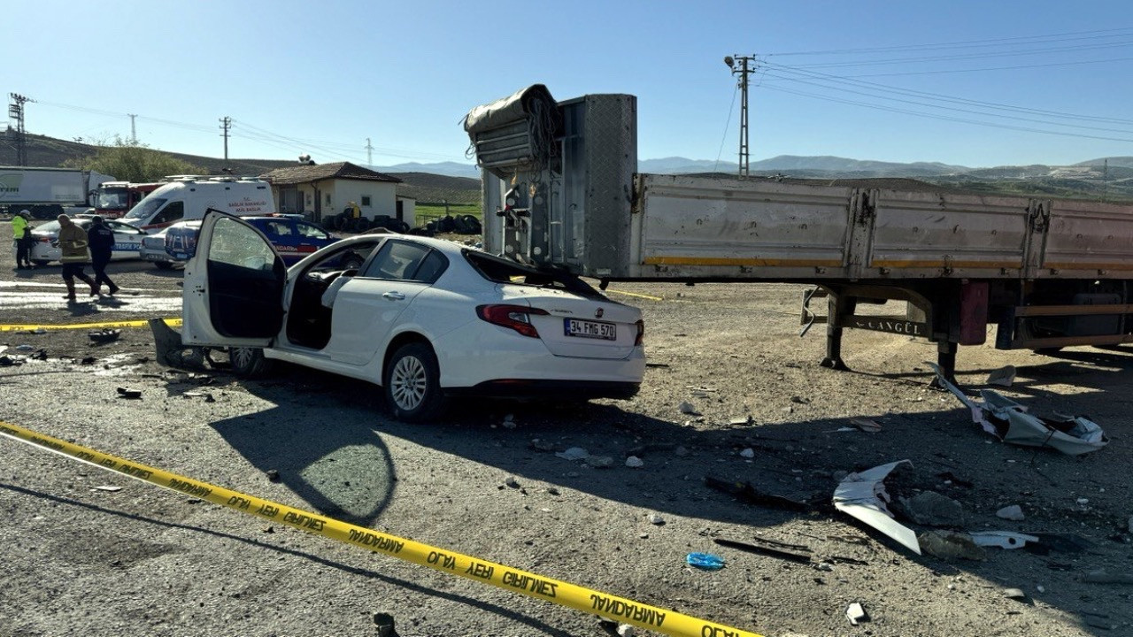 Kırıkkale'de kaza: 1 ölü, 2 yaralı