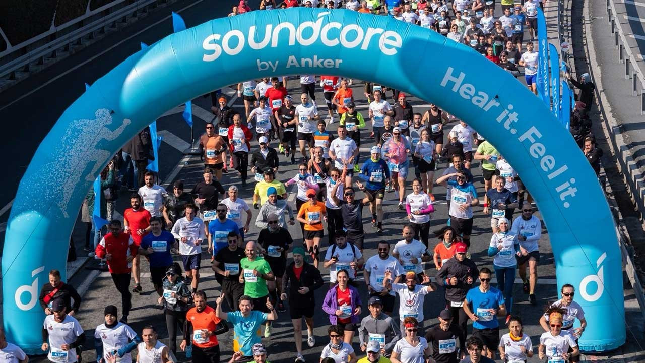 Anker Soundcore, 19'uncu İstanbul Yarı Maratonu’nun teknoloji sponsoru