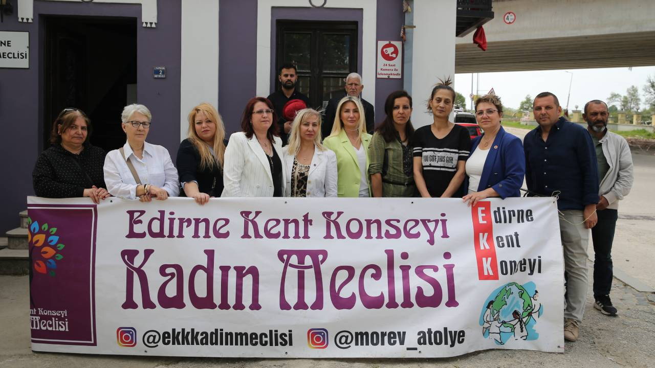Edirne'deki kadın cinayetine tepki