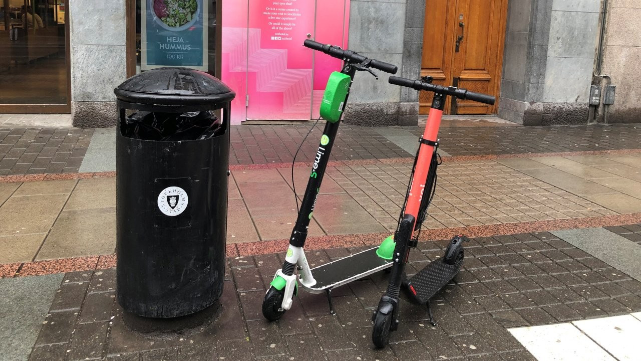 Almanya'nın Gelsenkirchen kentinde kiralık elektrikli scootera yasak