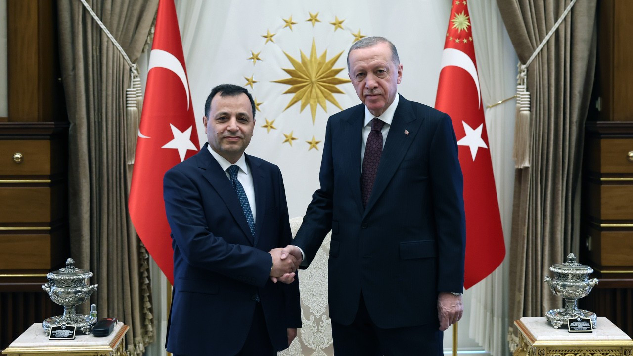 Cumhurbaşkanı Erdoğan, AYM Başkanı Arslan'la görüştü