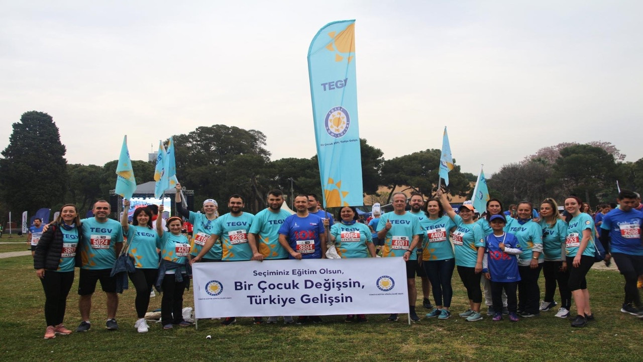 TEGV, 21 Nisan'daki Maraton İzmir'de çocuklar için koşacak