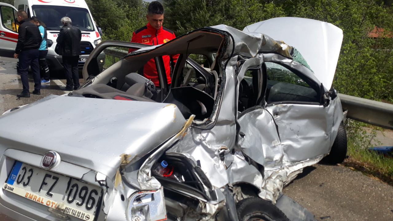 Isparta-Antalya karayolunda kaza: 1 kişi yaşamını yitirdi