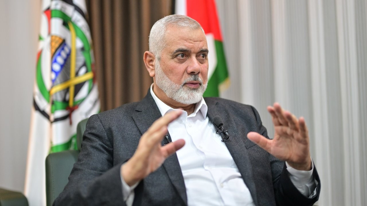 Hamas lideri Haniye: Gazze'nin yönetiminde tek olmak konusunda ısrarcı değiliz