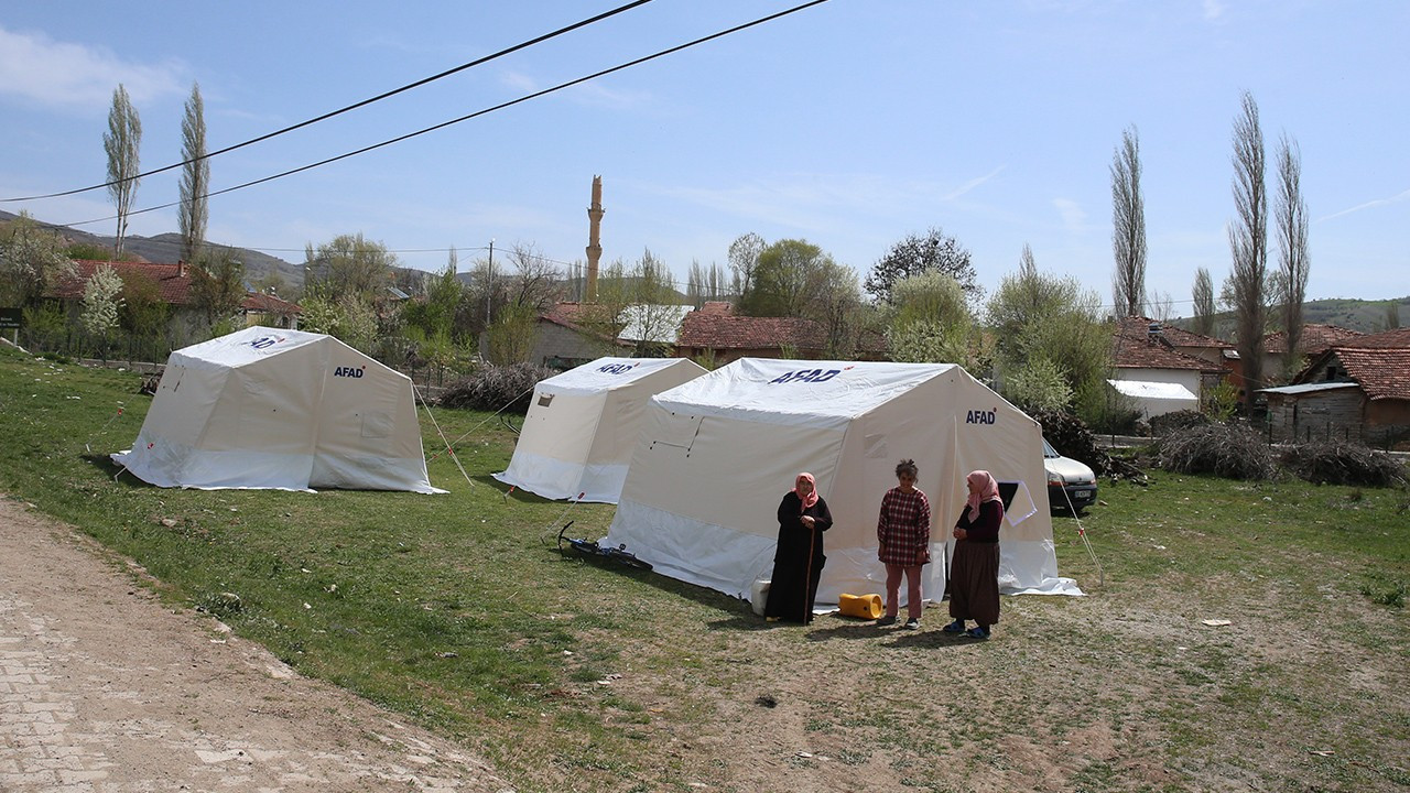 18 Nisan depreminin ardından Tokat'ta çadır dağıtımı tamamlandı
