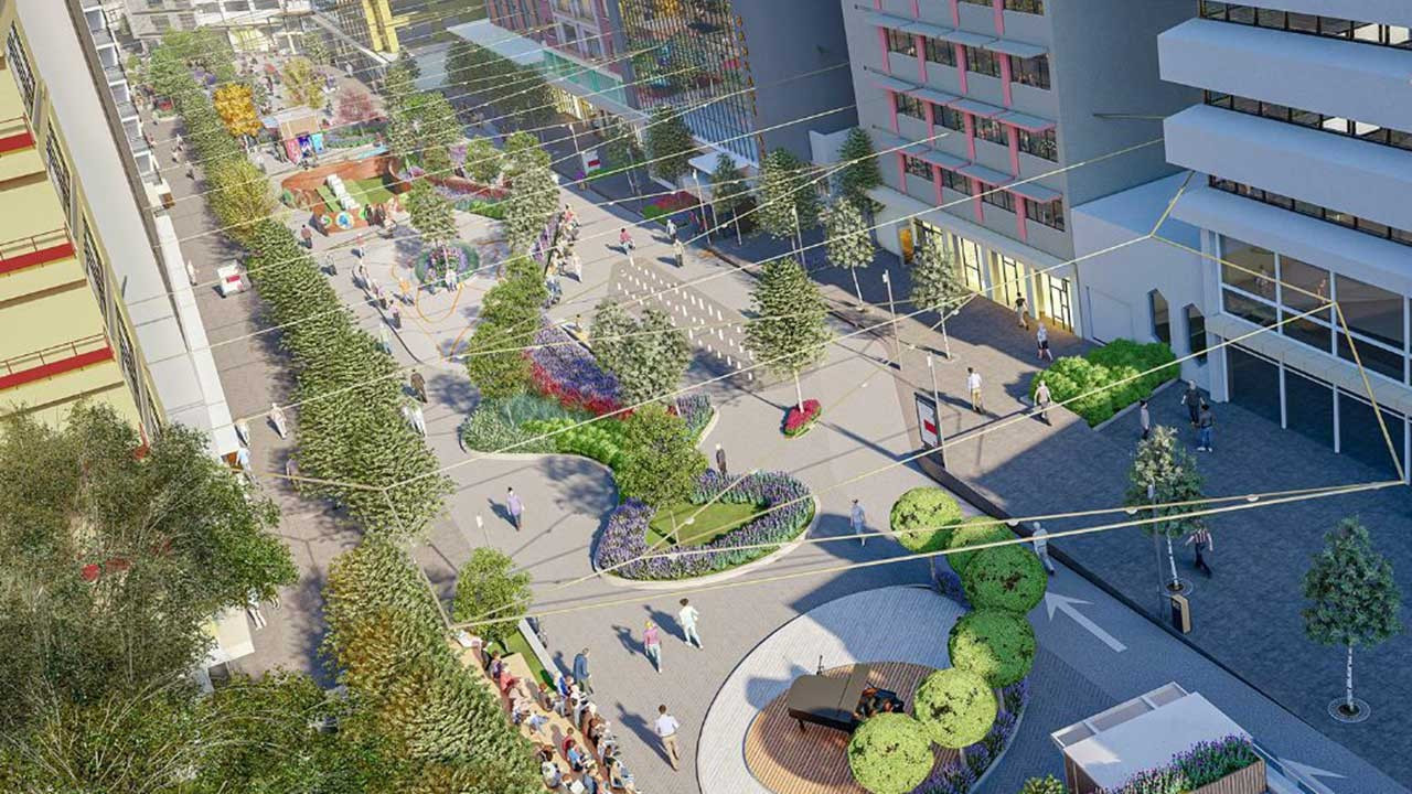 Ankara Büyükşehir Belediyesi İzmir Caddesi'ni yeniliyor