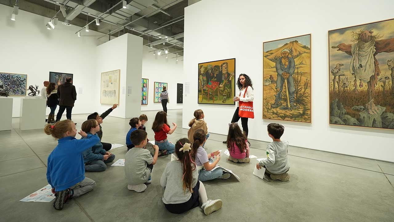 'Müzede Oyun' şenliğinde 2 bin çocuk sanatla buluştu