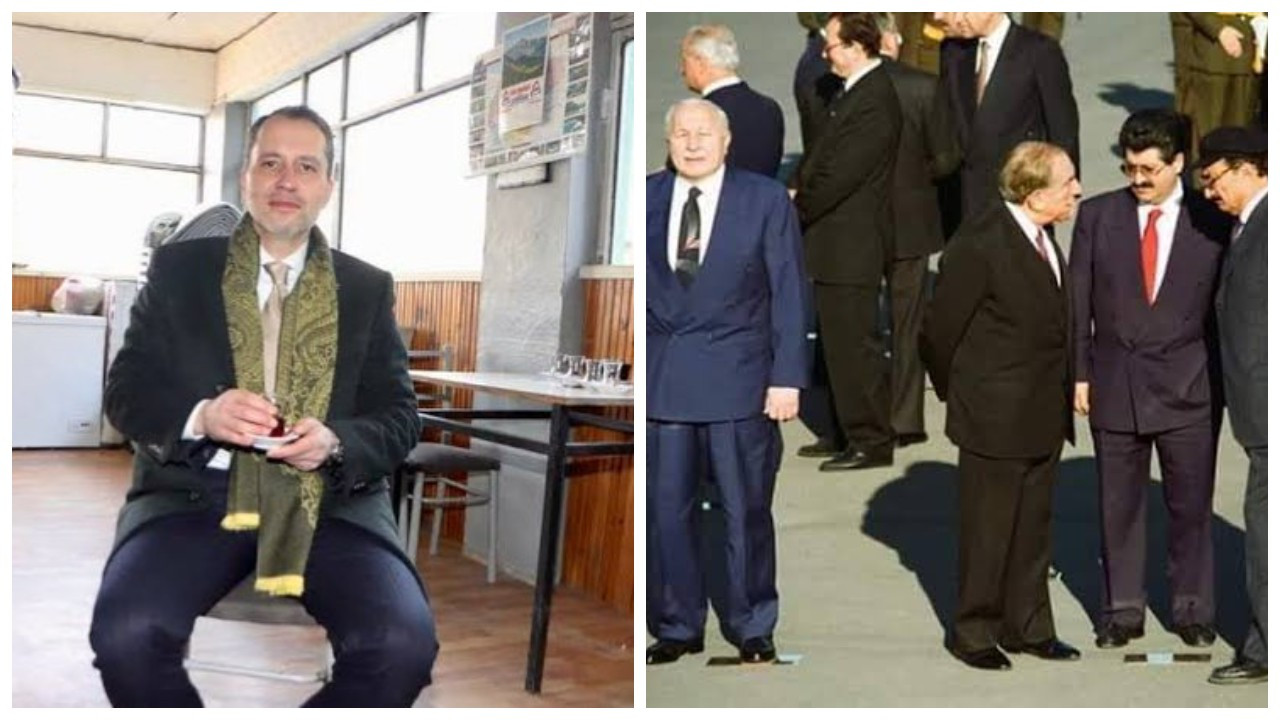 YRP'den, Erdoğan'ın Fatih Erbakan'ı çaya çağırmamasına fotoğraflı gönderme