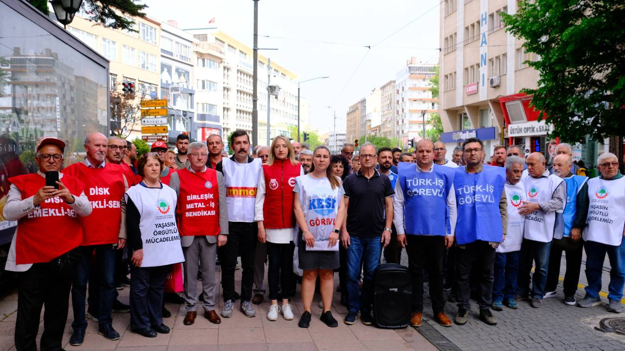 Eskişehir'de 1 Mayıs Komitesi'nden miting çağrısı
