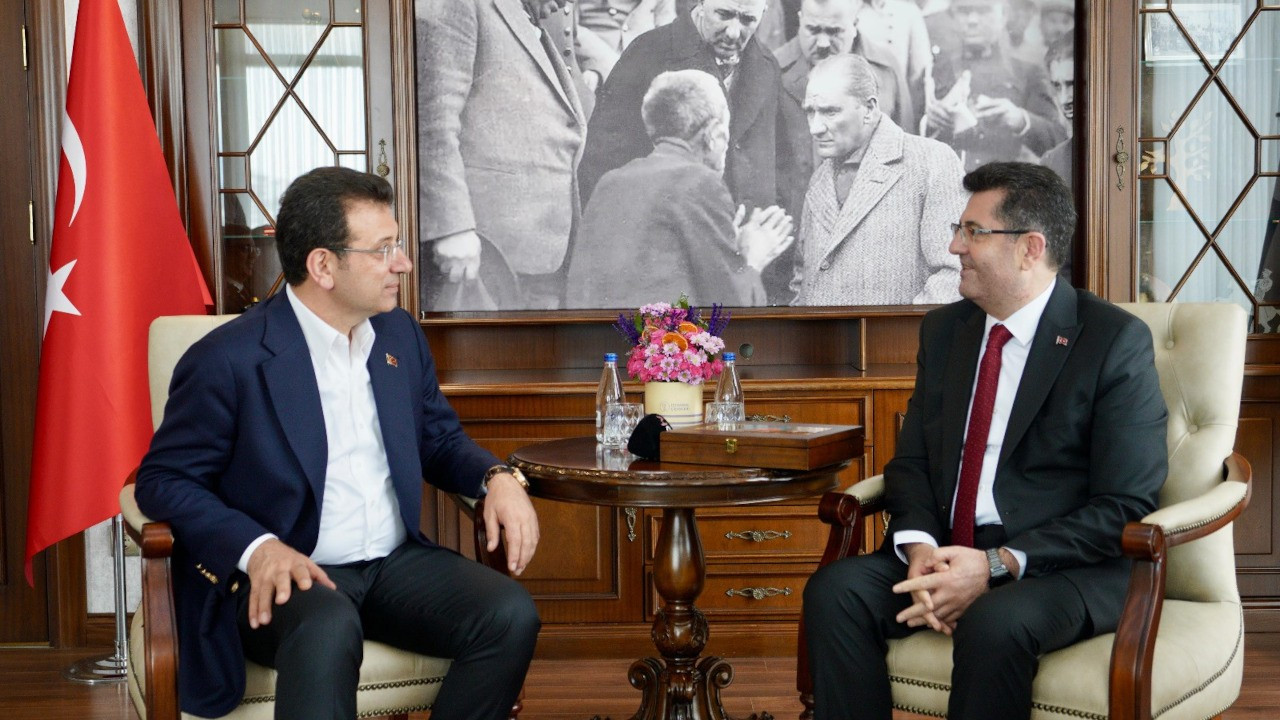 İmamoğlu’ndan Çekmeköy Belediye Başkanı Çerkez’e tebrik ziyareti