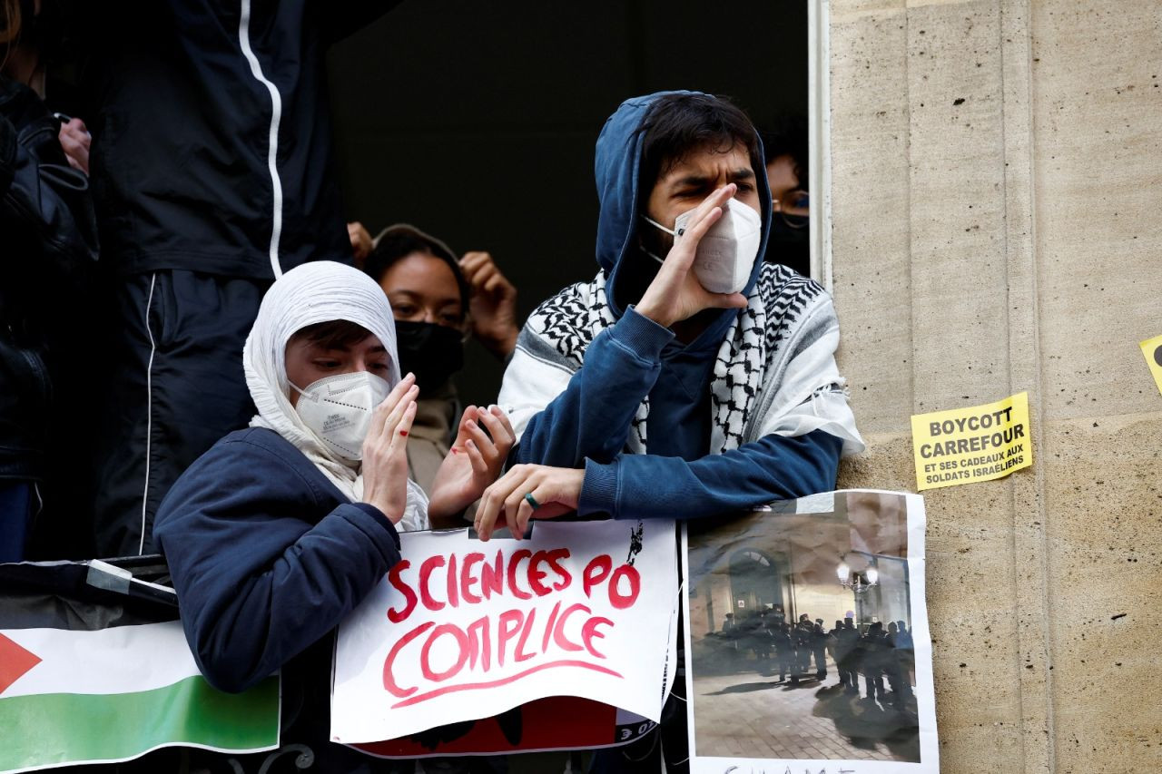 Paris’te üniversitede Gazze eylemi: ‘Soykırım sona erene kadar vazgeçmeyeceğiz’ - Sayfa 2