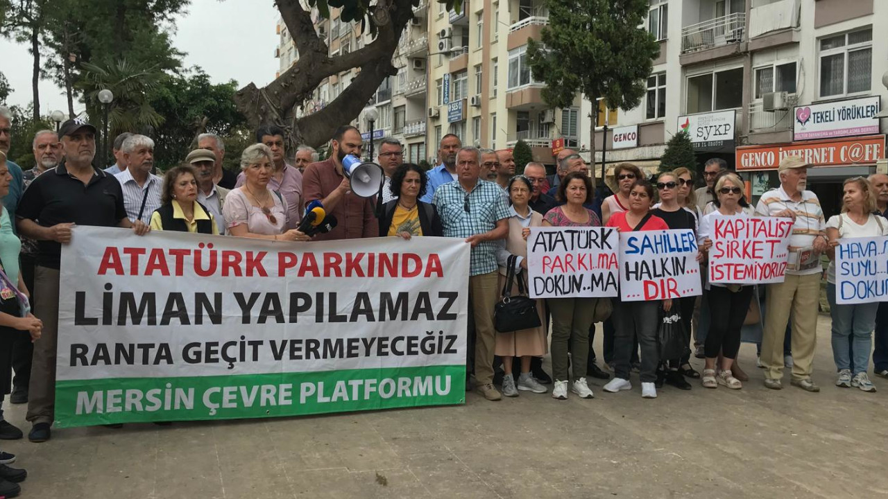 Mersin Çevre Platformu: Rant uğruna Atatürk Parkı yok olmasın