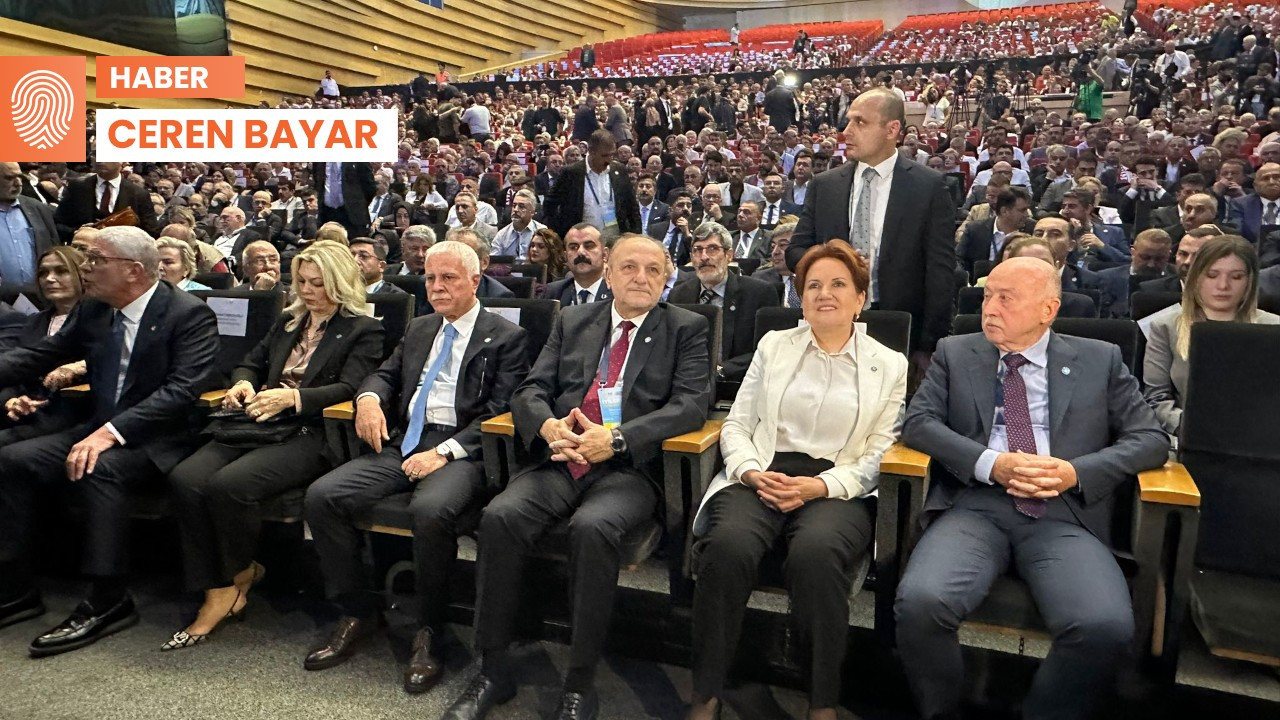 İYİ Parti kurultayı: Akşener gitti, Müsavat Dervişoğlu kürsüde