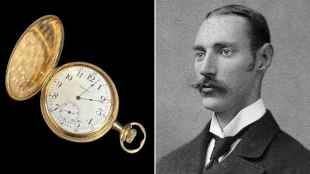 Titanik'in en zengin yolcusunun altın saati rekor fiyata satıldı