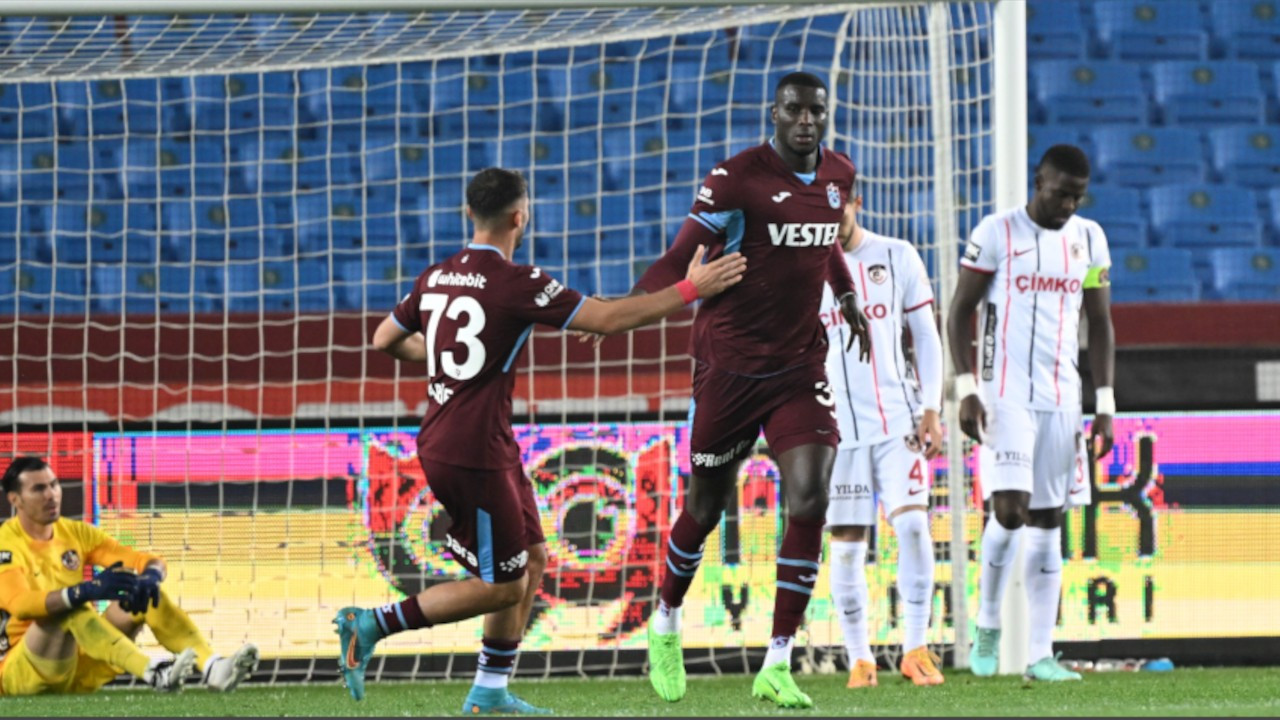 Trabzon'da Onuachu fırtınası: 3 dakikada 3 golle 0-2'den 4-2
