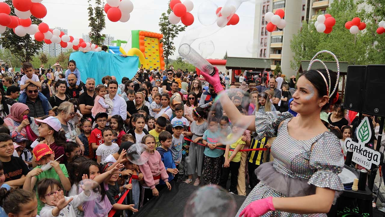 Çankaya’da 23 Nisan kutlamaları şenlikle sona erdi