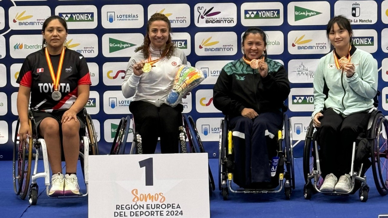 Milli para badmintonculardan İspanya'da 3 madalya