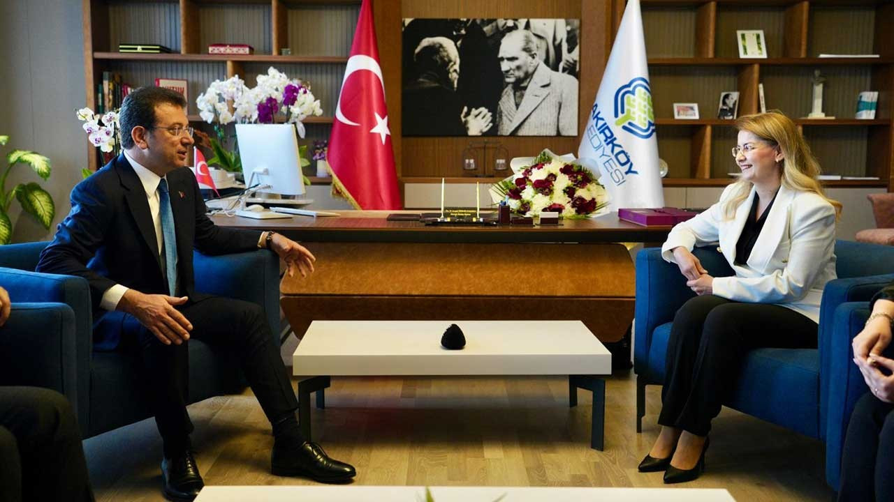 İmamoğlu'ndan Bakırköy Belediye Başkanı Ovalıoğlu’na tebrik ziyareti
