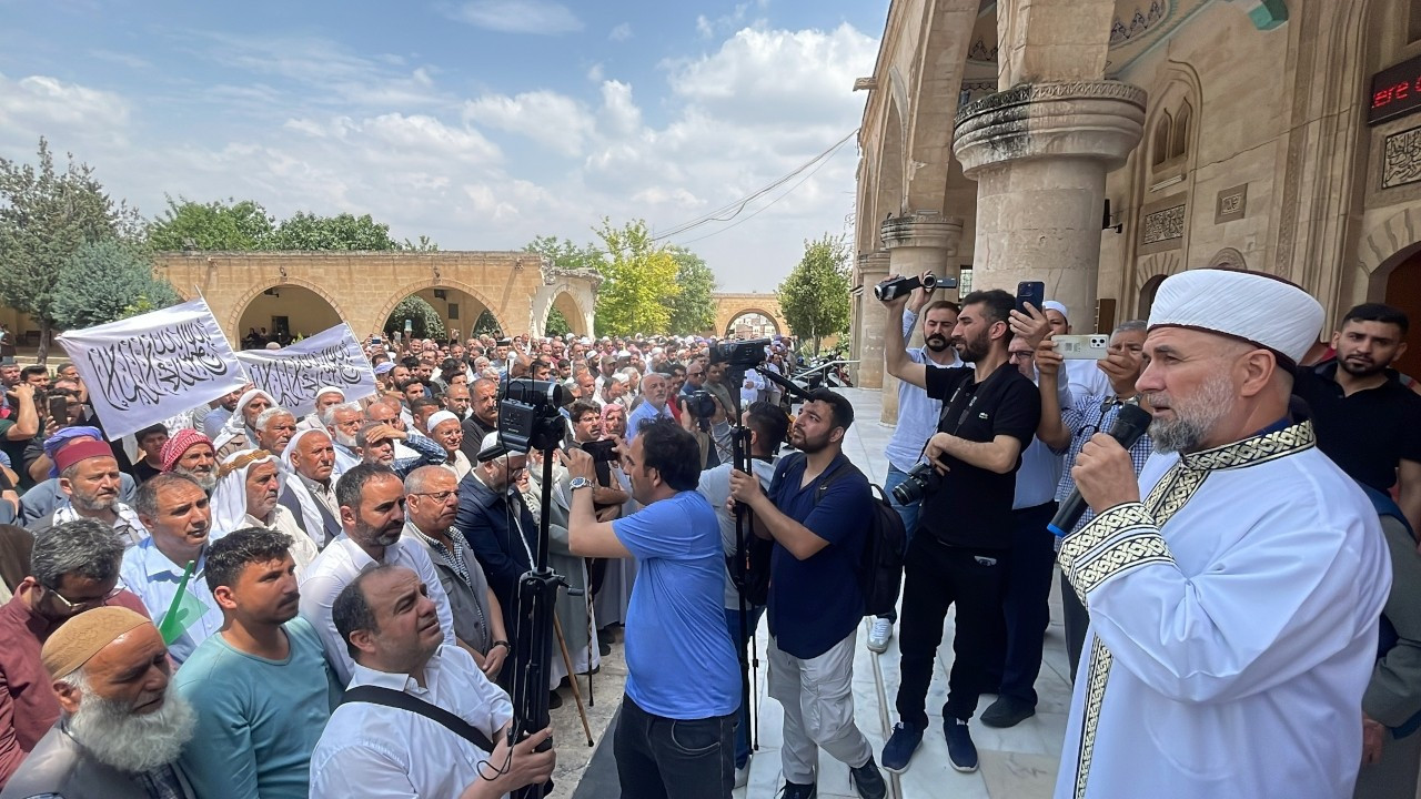 İsrail'de öldürülen imam için Urfa'da gıyabi cenaze namazı